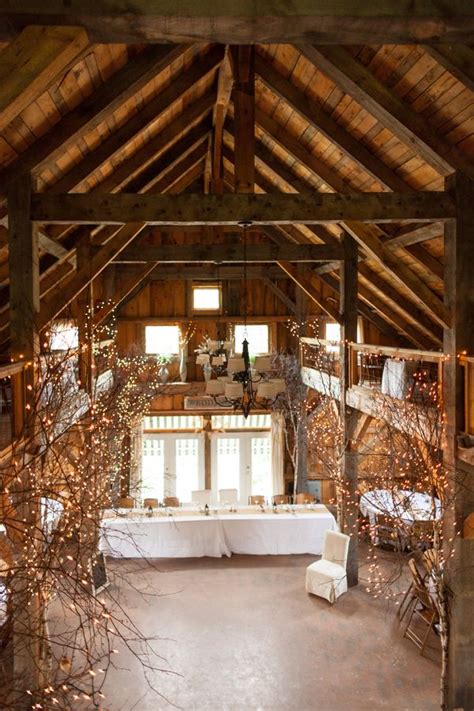 Choose from a number of unique barn settings in which to say 'i do', design your very own wedding menu and add your personal touch to the style and décor of the day. 30 Romantic Indoor Barn Wedding Decor Ideas with Lights ...