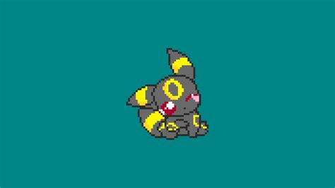 The best gifs for pokemon pixel. Pokémon, Umbreon, Pixel art, Pixels Wallpapers HD / Desktop and Mobile Backgrounds
