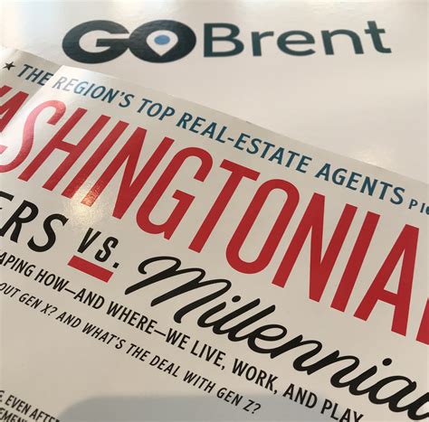 Go Brent Agents Recognized By Washingtonian Go Brent