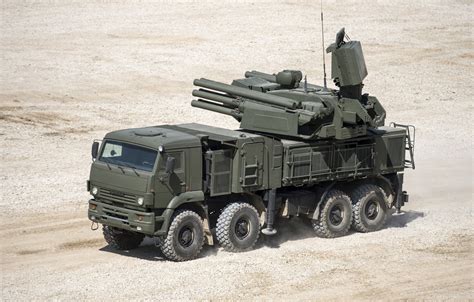 Wallpaper Russian Complex Self Propelled Pantsir S1 Missile And Gun