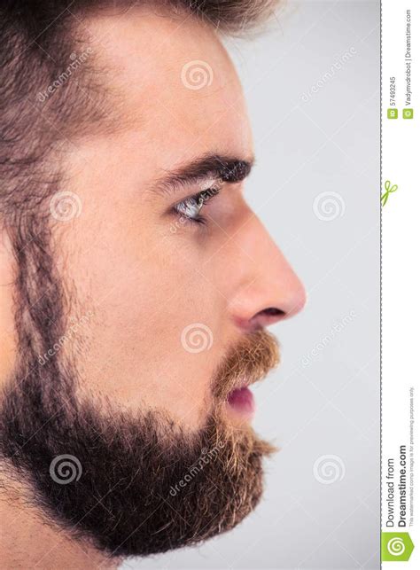 Male Face Stock Photo Image 57493245