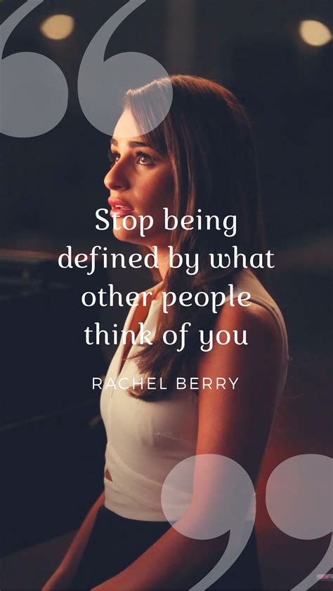 Search, discover and share your favorite rachel berry quotes gifs. Rachel was seriously my idol and still is . | Glee quotes, Glee