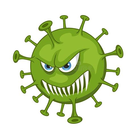 Germany, japan, vietnam and the united states have reported cases in patients who didn't personally visit china, but contracted the virus from someone else who had visited wuhan, china 15. Virus Cartoon Angry Cute Funny Stock Vector - Illustration ...