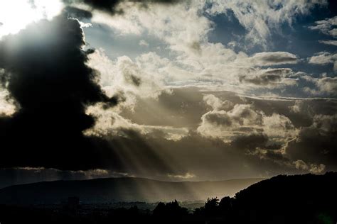 Sun Breaks Through The Clouds Photograph By Hakon Soreide Fine Art