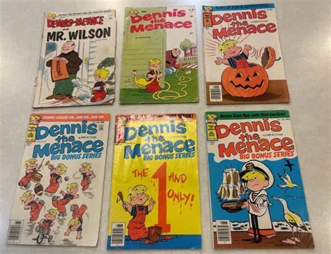 Vintage Dennis The Menace Comic Books 1971 79 Hank Ketcham 1500