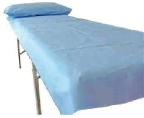 Kudize Disposable Non Woven Bed Sheet For Hospital Hotel Spa And