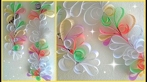 Paper Swirls Room Decoration Diy Youtube
