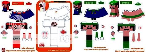 Papermau Hako Mario Paper Toys By Gotorion Via Nintendo Papercraft