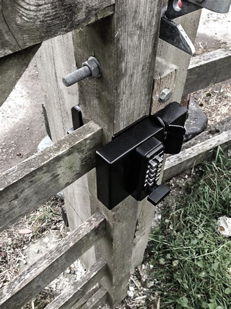 Keyless Combination Lock For Wooden Gates Gatemaster Locks