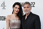 George Clooney and wife Amal dazzle at Catch 22 premiere in London ...