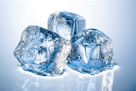 Ice Cubes Background