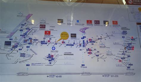 Hong Kong Airport Departures Map