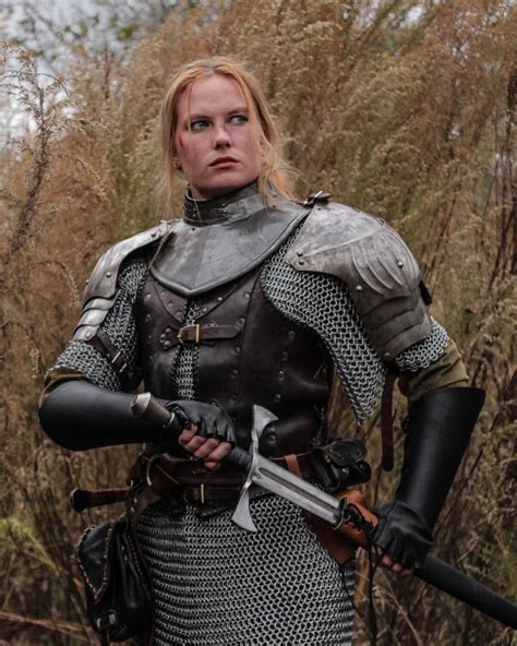 Wielder Of Steel Warrior Woman Female Knight Female Armor