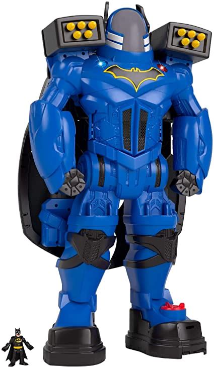 We did not find results for: Imaginext FGF37 Bat Bot Xtreme 2 ft Tall Batman Toy Figure with Voice Changer,