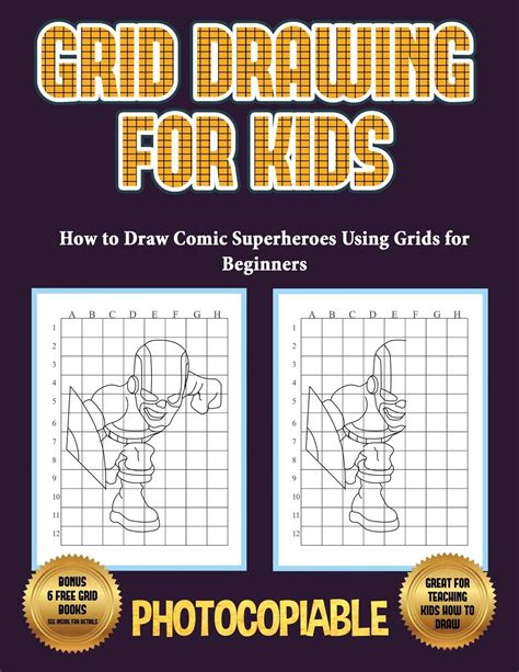 Buy How To Draw Comic Superheroes Using Grids For Beginners Grid