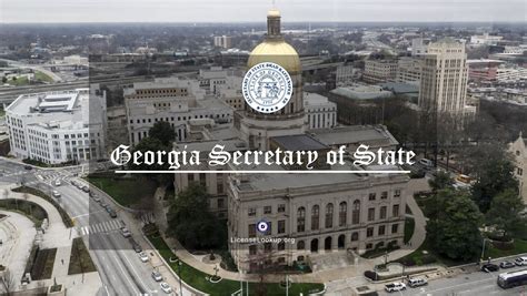 georgia secretary of state license lookup