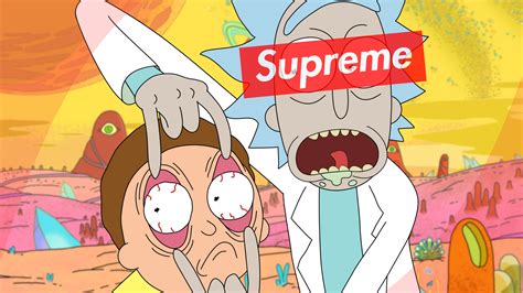 Free Download Steam Community Rick And Morty Supreme Wallpaper