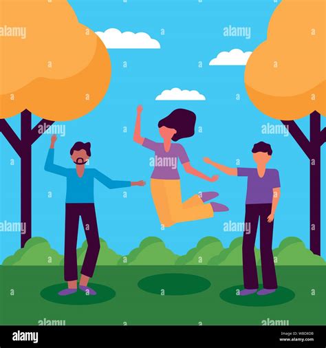 Celebrating Happy Young People Design Stock Vector Image And Art Alamy