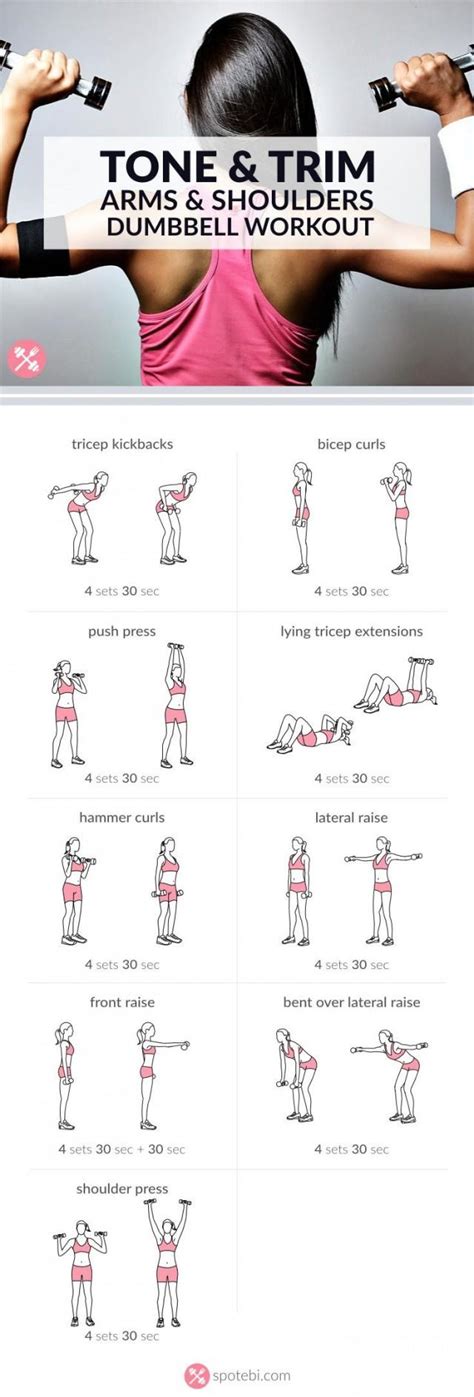 Health And Beauty Upper Body Dumbbell Exercises 2543140 Weddbook