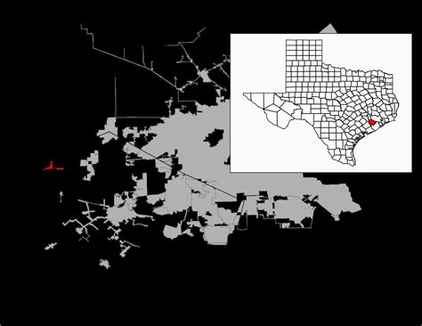 Map Of Freeport Texas