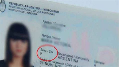 Documento Nacional De Identidad Argentino Actualizado Agosto 2022