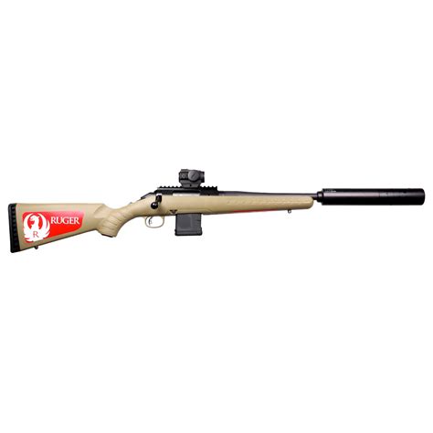 Ruger Ranch Rifle 300blk Suppressed Red Dot Package — Delta Mike Ltd