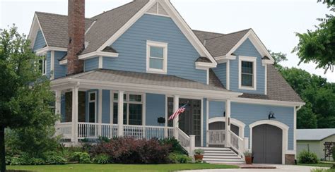 Roof Exterior Paint Colors Combinations Blue Indianafrazer
