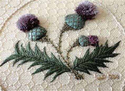 Crewel Embroidery Stitches Crewelembroidery Görüntüler Ile Nakış