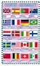 Useful flashcard to teach the flags, countries and nationalites. I hope ...