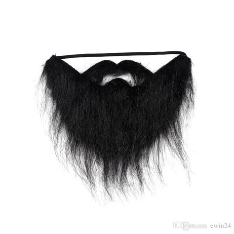 Fake Beard Black Bearded Man Funny Mustache Costume Party Fake Mustaches Whisker Halloween