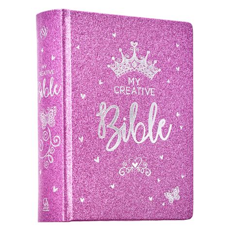 My Creative Bible Purple Glitter Hardcover Free Delivery Uk