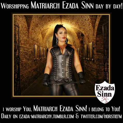 Horstie Fm House Of Sinn Slave On Twitter Mistress Ezada I Worship
