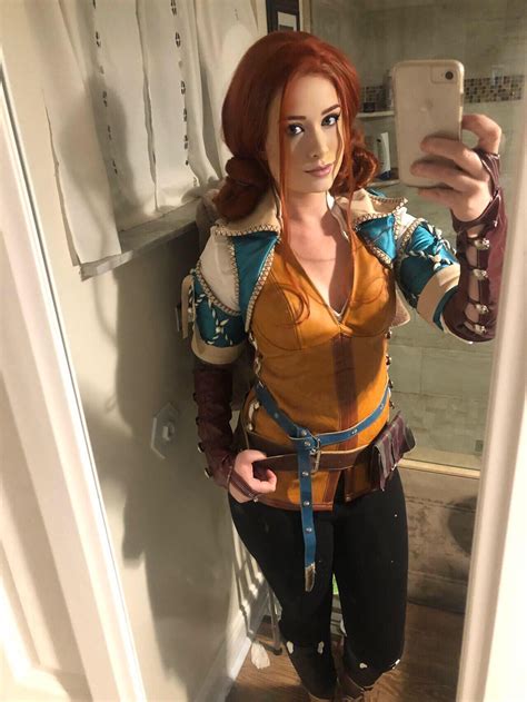 Full Triss Cosplay By Ginger Punk Cosplay Self Rcosplaygirls