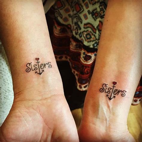 23 Cute And Creative Sister Tattoos Page 2 Of 2 Stayglam