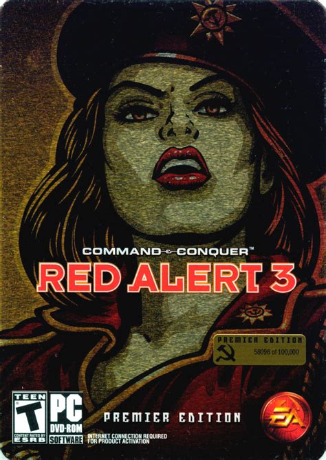 Command And Conquer Red Alert 3 Premier Edition 2008 Windows Box