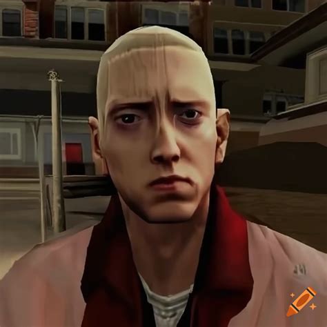 Screenshot Of Eminem In Gta San Andreas