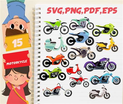 Motorcycle Svg Bundle Motorcycle Svg Motorcycle Clipart Motorcycle