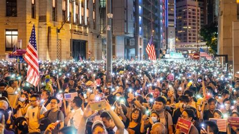 Hong Kong Protests Us Lawmakers Pass Human Rights And Democracy Act