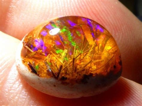 Natural Oval Fire Opal Stone For Astrology 1 Carat At Rs 1000carat