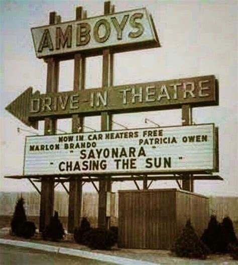 Amboy Theatre Drive In Movie Theater Drive In Theater Drive In Movie