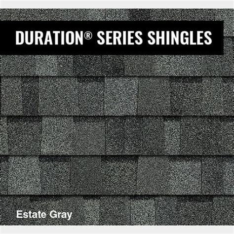 Owens Corning Trudefinition Duration Estate Gray Algae Resistant