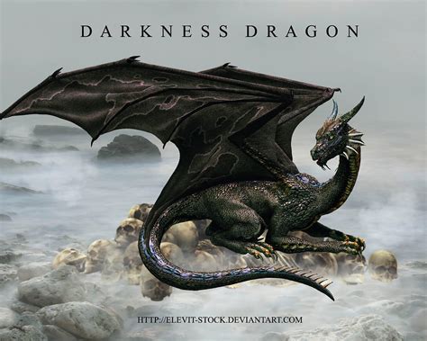 E S Darkness Dragon By Elevit Stock On Deviantart