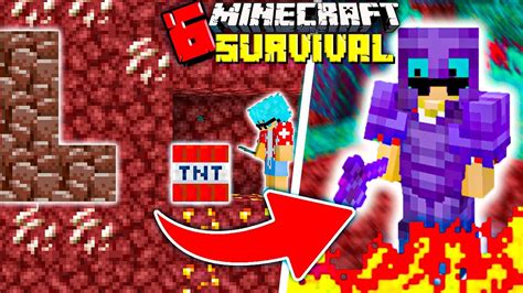 Unlimited Netherite In Minecraft Survival Youtube