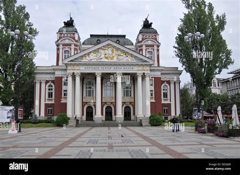 National Theater Ivan Vazov Sofia Bulgaria Europe Stock Photo Alamy