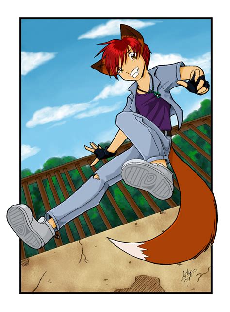 Random Fox Boy By Kitsune64 On Deviantart