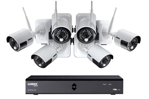 Hd Wire Free Security System With Six Wire Free Cameras Pre Order Wireless Camera System
