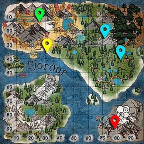 Ark Survival Evolved Fjordur Map Detailed Guide