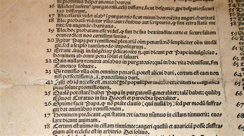 Check spelling or type a new query. Reformation: Bei Luthers 95 Thesen verzählten sich die ...