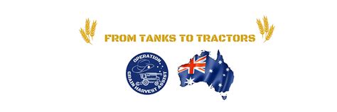From Tanks To Tractors Operation Grain Harvest Assist Launched