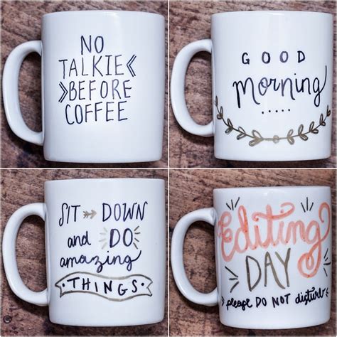 Diy Personalized Coffee Mugs Laughs Crafts And Photographs